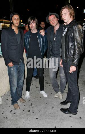 The band Boy Kills Boy attends the Help Find Madeleine red carpet benefit at Play Nightclub in Hollywood supporting the effort to find the missing British 3-year-old girl kidnapped earlier this year. Los Angeles, Calif. 6/28/07. [[laj]] Stock Photo