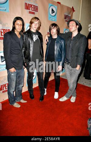 The band Boy Kills Boy attends the Help Find Madeleine red carpet benefit at Play Nightclub in Hollywood supporting the effort to find the missing British 3-year-old girl kidnapped earlier this year. Los Angeles, Calif. 6/28/07. [[laj]] Stock Photo