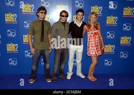 The 'High School Musical 2' European Premiere at the O2 Arena. London, UK. 9/2/07.    [[map]] Stock Photo