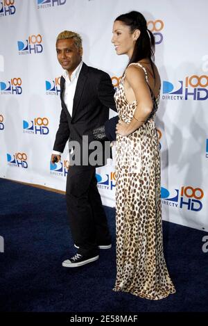 No Doubt's Tony Kanal and Erin Lokitz attend DirecTV's 100 HD Emmy Party at the West Hollywood Municipal Park after the Primetime Emmy Awards. West Hollywood, Calif. 9/16/07.    [[wam]] Stock Photo