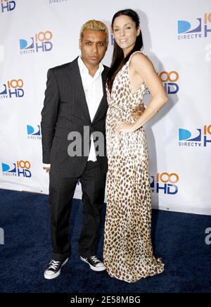 No Doubt's Tony Kanal and Erin Lokitz attend DirecTV's 100 HD Emmy Party at the West Hollywood Municipal Park after the Primetime Emmy Awards. West Hollywood, Calif. 9/16/07.    [[wam]] Stock Photo