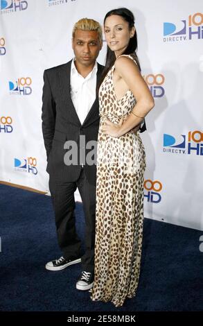 No Doubt's Tony Kanal and Erin Lokitz attend DirecTV's 100 HD Emmy Party at the West Hollywood Municipal Park after the Primetime Emmy Awards. West Hollywood, Calif. 9/16/07.    [[wam]] Stock Photo