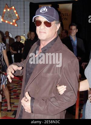 Sylvester Stallone attends the World Premiere of Screen Gems' 'Resident Evil: Extinction' at Planet Hollywood Resort and Casino. Las Vegas, NV. 9/20/07.   [[cas]] Stock Photo