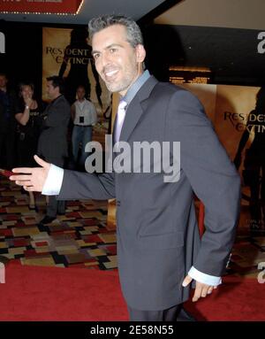 Oded Fehr attends the World Premiere of Screen Gems' 'Resident Evil: Extinction' at Planet Hollywood Resort and Casino. Las Vegas, NV. 9/20/07.   [[cas]] Stock Photo