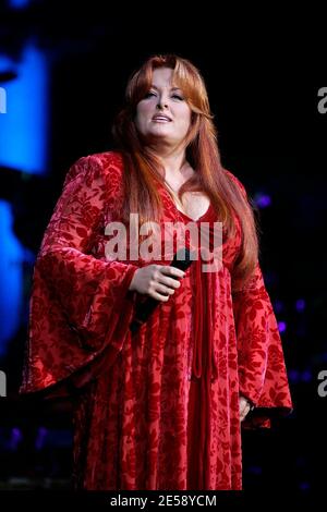 Wynonna Judd performs on the opening night of her Christmas tour at the Seminole Hard Rock Hotel and Casino in Hollywood, FL. 11/26/07.   [[bam]] Stock Photo