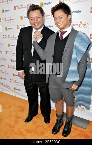 Alec Mapa and Rex Lee at Cracked Xmas 10 to benefit the Trevor Project Los Angeles, Ca. 12/2/07.  [[laj]] Stock Photo