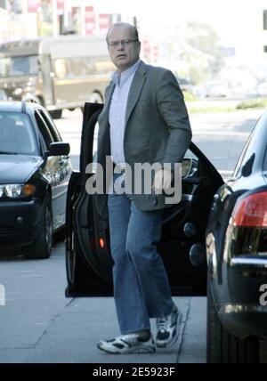 Exclusive!! Kelsey Grammer heads to the spa. Los Angeles, CA. 12/12/07