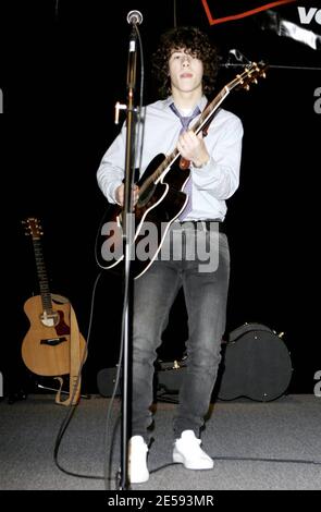 Exclusive!! American pop band The Jonas Brothers perform a free concert at the Rockaway Townsquare Mall. Britney Spears' former bodyguard, Big Rob is on hand to make sure Kevin, Joe and Nick Jonas are safe and sound at the show. Rockaway, NJ. 12/29/07.   [[faa]] Stock Photo