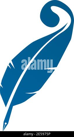 writer vector line icon, sign, illustration on background, editable ...