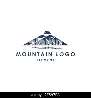 mountain logo icon vector design Stock Vector