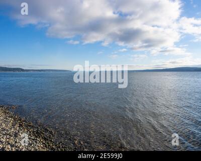 Camano Island State Park is publicly owned recreation area on Camano Island in Puget Sound located 14 miles (23 km) southwest of Stanwood in Island Co Stock Photo