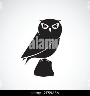 cartoon owl outline design with editable lines on a white background ...