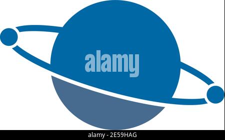Atom chain icon logo design inspiraiton vector template Stock Vector