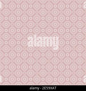 Seamless Octagonal Vector Pattern Stock Vector