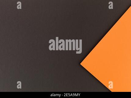 Orange and brown  paper color for background Stock Photo