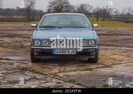 1988/1989 Jaguar XJ6 British luxury saloon car Stock Photo