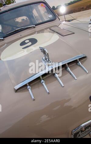 Austin A90 Six Overdrive classic rally car Stock Photo - Alamy