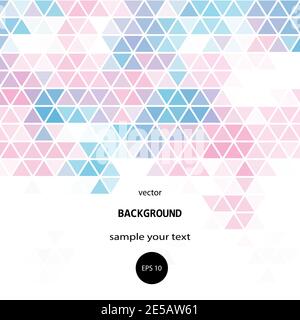 Colored geometric background. Triangular abstract background. Modern design. eps 10 Stock Vector