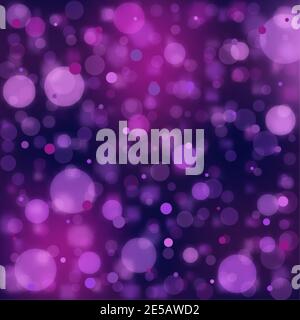 Abstract colorful bokeh light background. Vector illustration. eps 10 Stock Vector