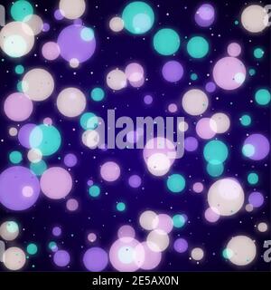 Abstract light bokeh background, vector illustration Colorful bokeh texture pattern background. eps 10 Stock Vector