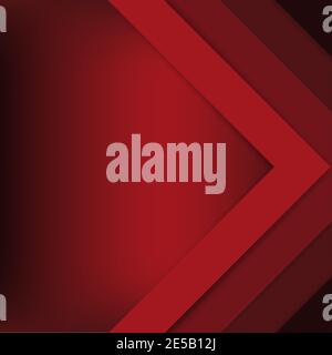 Red and white abstract background banner. Collection banner design. Stock Vector
