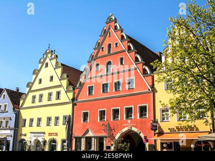 Weiden, GERMANY : Old town of Weiden in der Oberpfalz Stock Photo