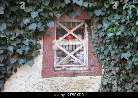 small old house window Stock Photo