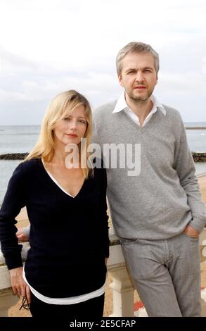 Laure Marsac and her husband director Ivan Taieb promoting the movie 'Je suis Venu Pour Elle' during the 13th International Saint-Jean-de-Luz Film Festival in Saint-Jean-de-Luz, France, on October 8, 2008. Photo by Patrick Bernard/ABACAPRESS.COM Stock Photo