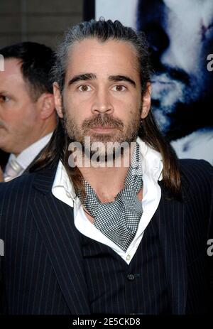 Actor Colin Farrell arriving for the premiere of 'Pride And Glory' at the AMC Loews Lincoln Square 13 theater in New York City, NY, USA on October 15, 2008. Photo by Donna Ward/ABACAPRESS.COM Stock Photo