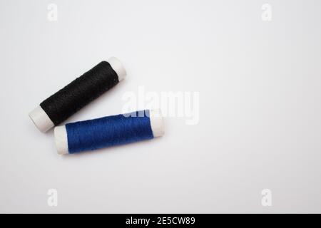 A set of sewing thread, sewing kit. Sewing concept Stock Photo