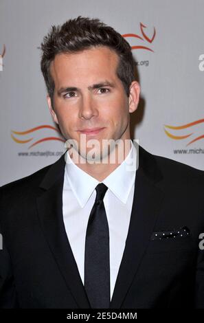 Actor Ryan Reynolds attends the 'A Funny Thing Happened On The Way To Cure  Parkinson's' 2008
