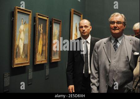 Prince Henrik of Denmark inaugurates the exhibition of Danish painter ...