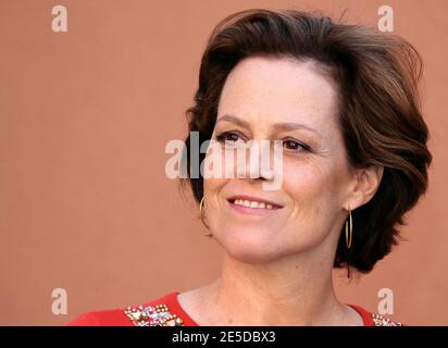 Actress Sigourney Weaver poses for the photocall of ' The girl in the park' and her tribute during the 8th 'Marrakech Film Festival' in Marrakech, Morocco on November 16, 2008. Photo by Denis Guignebourg/ABACAPRESS.COM Stock Photo