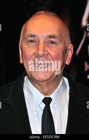 Cast member Frank Langella arriving for the premiere of 'Frost/Nixon' at the Ziegfeld Theater in New York City, NY, USA on November 17, 2008. Photo by Gregorio Binuya/ABACAPRESS.COM Stock Photo