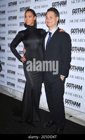 Singer Beyonce Knowles and Niche Media CEO Jason Binn attending Gotham Magazine's annual gala held at ESPACE in New York City, NY, USA on November 18, 2008. Photo by Gregorio Binuya/ABACAPRESS.COM Stock Photo