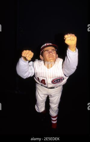 Kentucky USA, July 3, 2021 Wax figure of American Baseball…