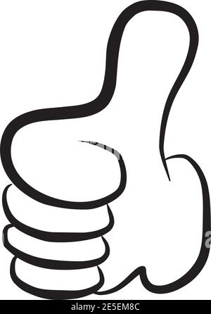 good rate logo with hand thumb up design vector template Stock Vector