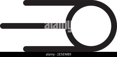Speed arrow icon logo design vector template Stock Vector