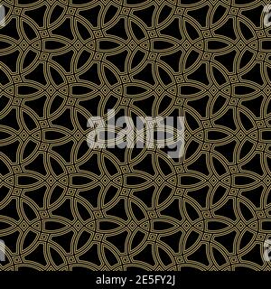 Seamless Pattern in Arabian Style Stock Photo