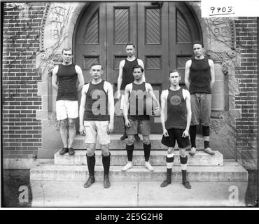 Miami University basketball team 1910 (3194652803). Stock Photo