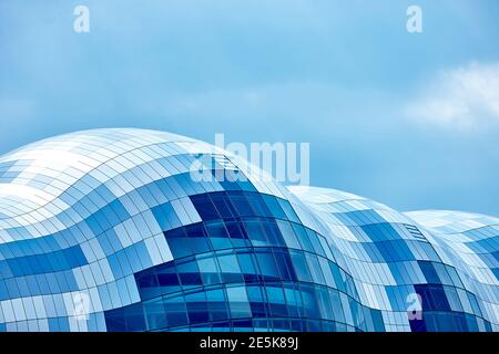 The Sage concert hall, Gateshead Quays, Newcastle upon Tyne, Tyneside, North East England, UK Stock Photo