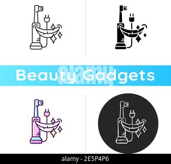 Electric toothbrush icon Stock Vector