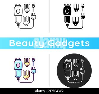 Electric hair clippers icon Stock Vector