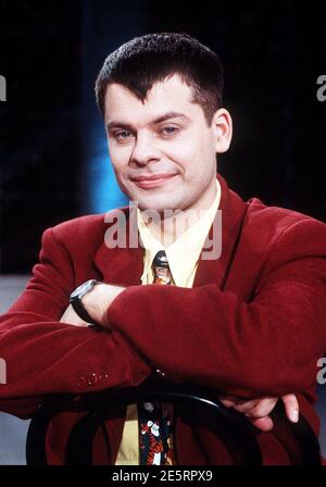 INGO APPELT, deutscher Komiker, Portrait circa 1998. INGO APPELT, German comedian, portrait circa 1998. Stock Photo