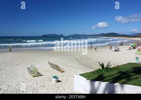 Praia da Joaquina - Florianópolis SC Brazil Stock Photo