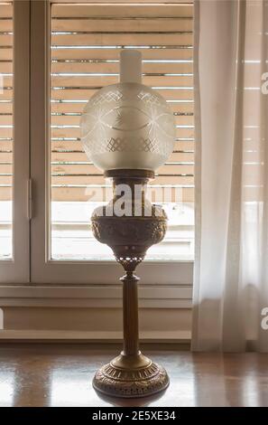 Vintage table lamp Stock Photo