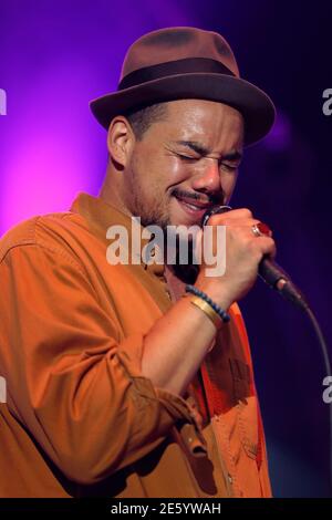 French Singer Ben L Oncle Soul Soulman Performs During The 13th Mawazine Rhythms Of The World Music Festival In Rabat May 31 2014 Reuters Youssef Boudlal Morocco Tags Entertainment Stock Photo Alamy