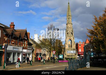 sleaford town centre lincolnshire england uk Stock Photo - Alamy