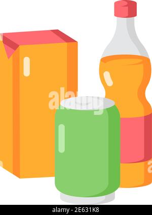 Beverage vector flat color icon Stock Vector
