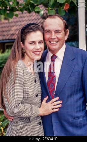 OOTMARSUM, THE NETHERLANDS, JUN 06, 1993: Dr. Christiaan Barnard was a South African cardiac surgeon who performed the world's first human-to-human he Stock Photo